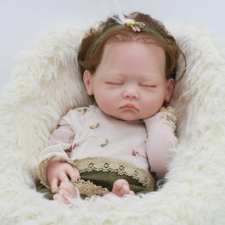 45cm 18inch Silicone Reborn Doll Newborn Realistic Lifelike Baby