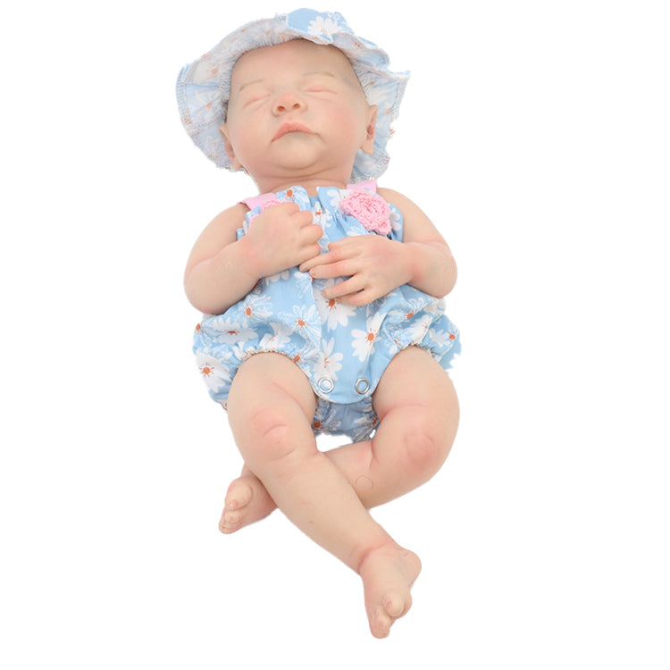 16inch 40cm Factory Wholesale Handmade Real Life Baby Dolls Soft Full Silicone Reborn Lifelike Newborn Baby Doll