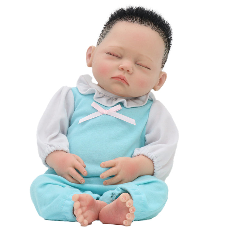 18inch 45CM Lifelike Reborn Doll Full Body Silicone Soft Touch Flexible High Quality Handmade doll