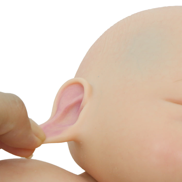 18inch 45CM 2850G boy Full Solid Silicone Bebe Reborn Doll Chubby Handmade Cute Newborn Baby Doll Boy