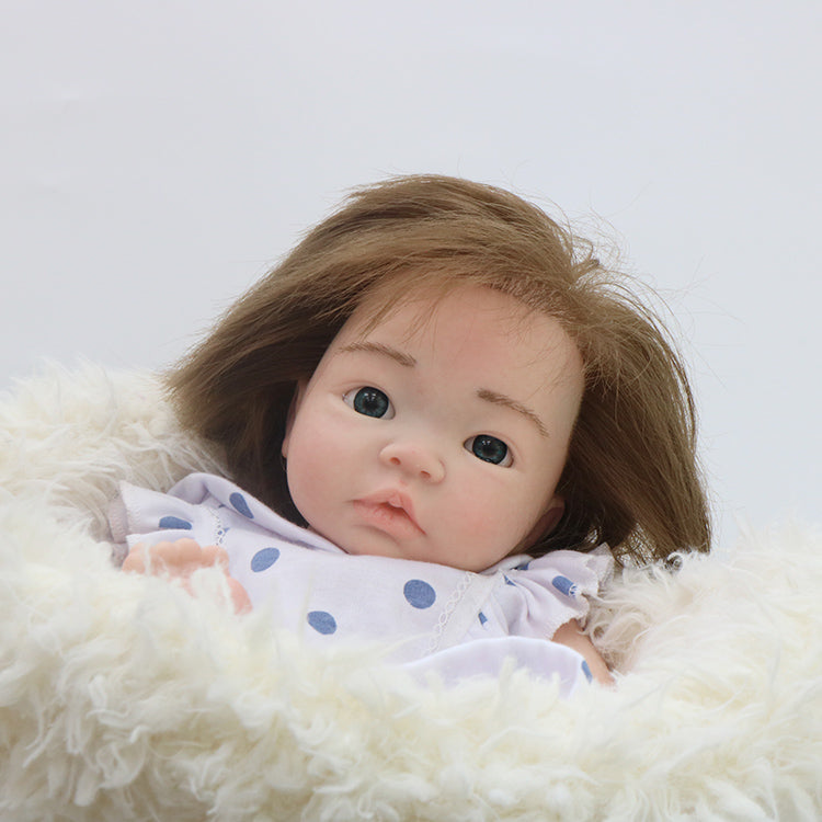 18inch 45cm 2950G Solid Soft Silicone Bebe Reborn Doll Handmade Painted DIY Reborn Doll Boneca