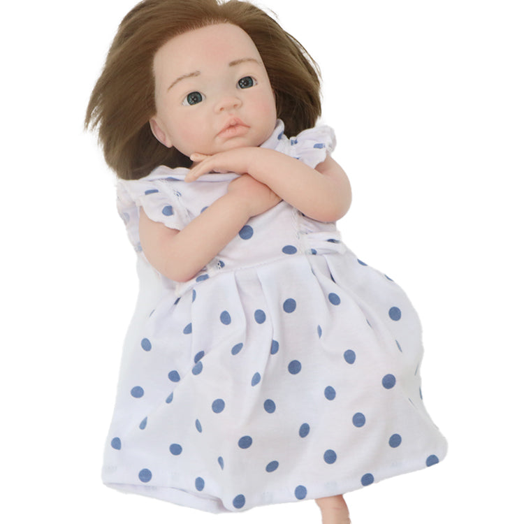 18inch 45cm 2950G Solid Soft Silicone Bebe Reborn Doll Handmade Painted DIY Reborn Doll Boneca