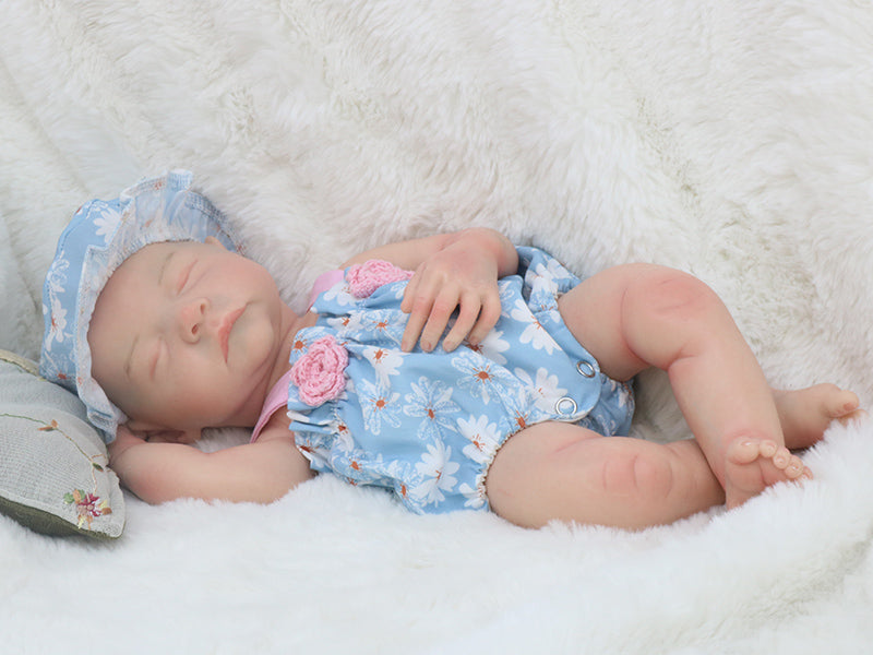 16inch 40cm Factory Wholesale Handmade Real Life Baby Dolls Soft Full Silicone Reborn Lifelike Newborn Baby Doll