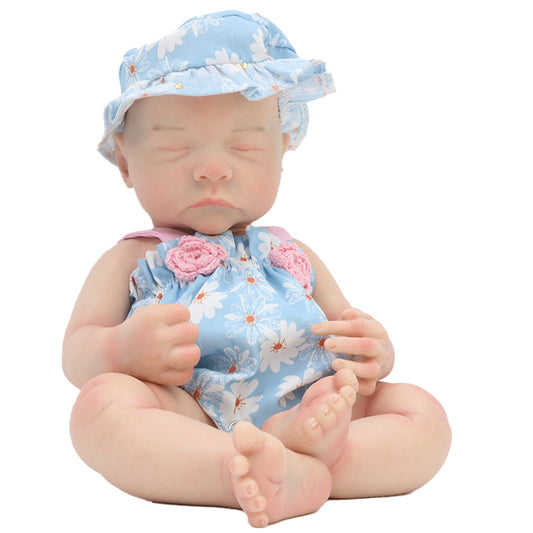 16inch 40cm Factory Wholesale Handmade Real Life Baby Dolls Soft Full Silicone Reborn Lifelike Newborn Baby Doll