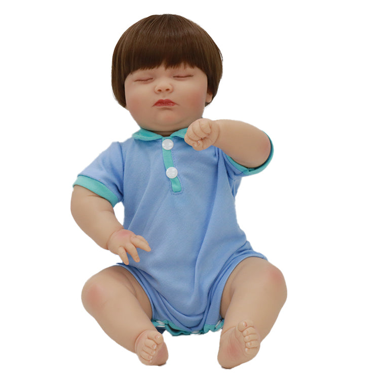 18 inch 45cm cloth body huge reborn toddler doll kid reborn doll child naked reborn baby doll