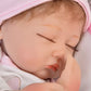 18inch 45 cm Newborn Sleeping Cute Baby Doll Toy  Bebe Reborn Vinyl Doll Real Baby Dolls for Kids
