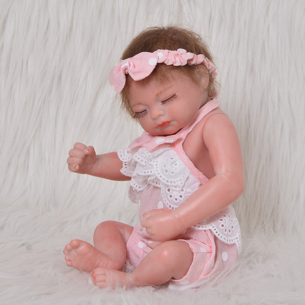 9 inch 20 cm Silicone Tiny Baby Silicone Baby Dolls Make Your Own Silicone Realistic Twins Tiny Reborn Baby Doll Newborn