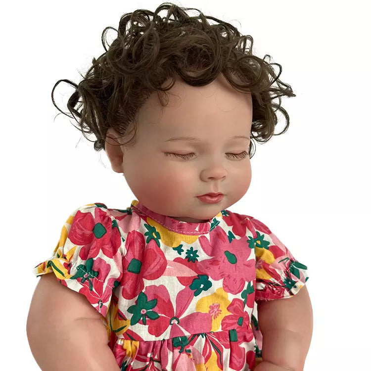 18inch 45cmChildren Toddler Soft Reborn Doll Toy Newborn Baby Lifelike Cute Simulation Doll Kids Birthday Gift
