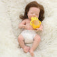 13INCH  33CM Top Sales Baby Reborn Baby Full Body Silicone Drink And Wet Girl Doll For Best Gift Set