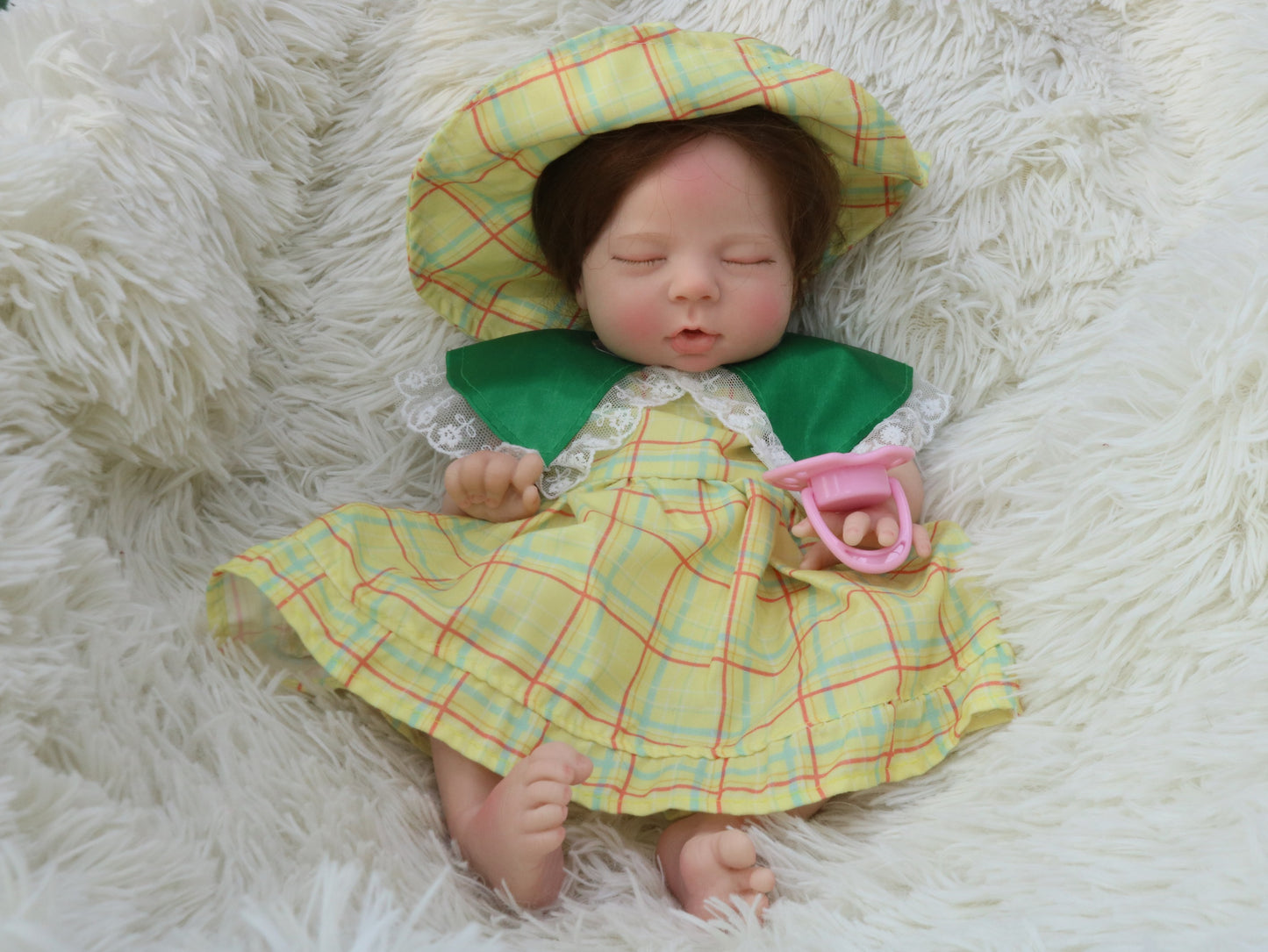 13inch 33cm Reborn Dolls Realistic Newborn Girl Doll Lifelike Reborn Baby Doll Vinyl Soft Body Real Life Baby