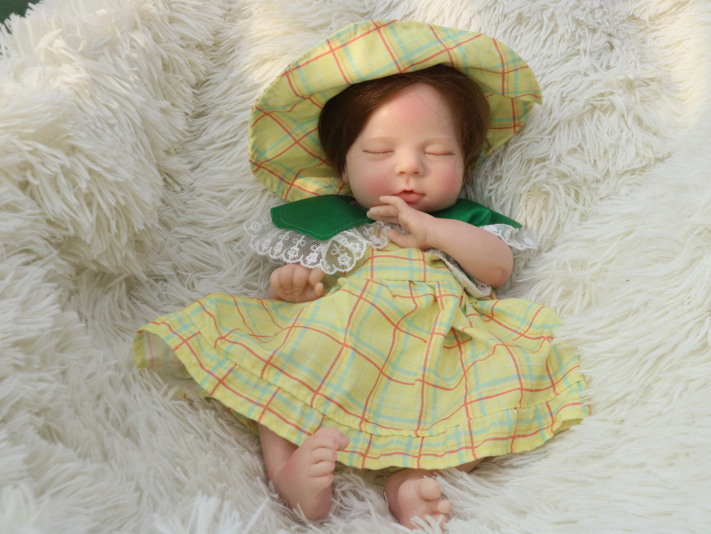 13inch 33cm Reborn Dolls Realistic Newborn Girl Doll Lifelike Reborn Baby Doll Vinyl Soft Body Real Life Baby