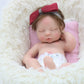 13Inch 33cm Customize Reborn Baby Girl Soft Newborn Silicone Dolls Pee Silicone Reborn Baby Dolls For Sale