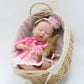 13inch 33cm mini drink and wet reborn baby doll soft silicone newborn bebe girl for sale