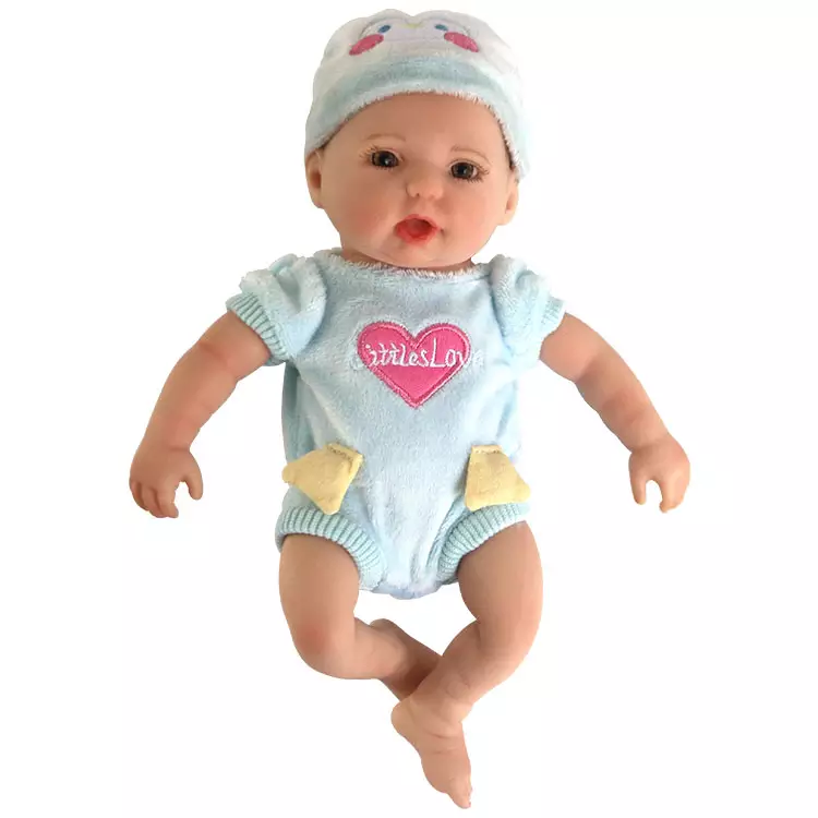 9 inch 23cm solid silicone reborn baby doll  XC002-3