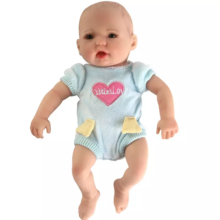 9 inch 23cm solid silicone reborn baby doll  XC002-3