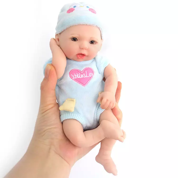 9 inch 23cm solid silicone reborn baby doll  XC002-3