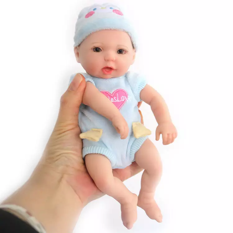 9 inch 23cm solid silicone reborn baby doll  XC002-3