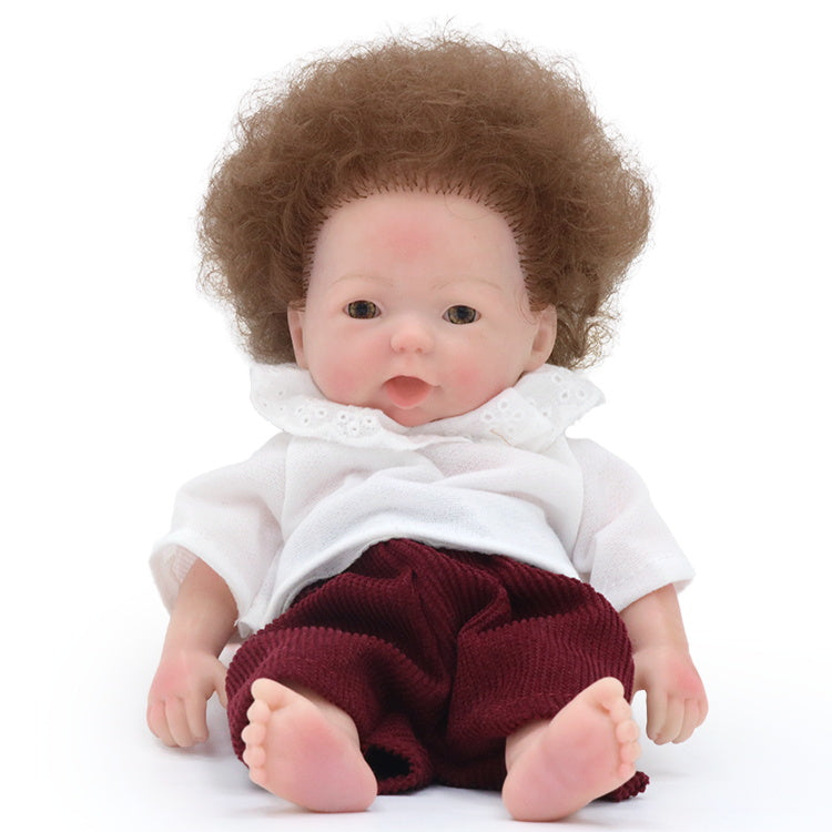 9 inch 23cm solid silicone reborn baby doll XC002-5-2