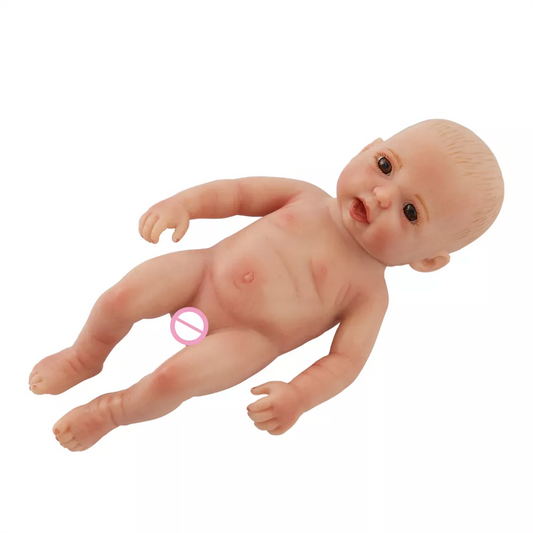 9 inch 23cm solid silicone reborn baby doll  XC002-1