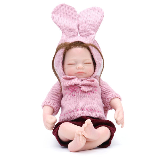 11inch 28CM Silicone Mini Reborn Doll Baby Doll Newborn Baby Photography  XC050-4