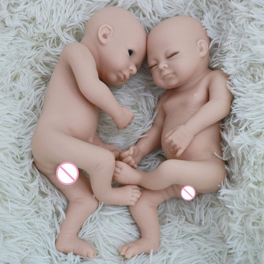 11inch 28CM Silicone Mini Reborn Doll Baby Doll Newborn Baby Photography   XC051-1