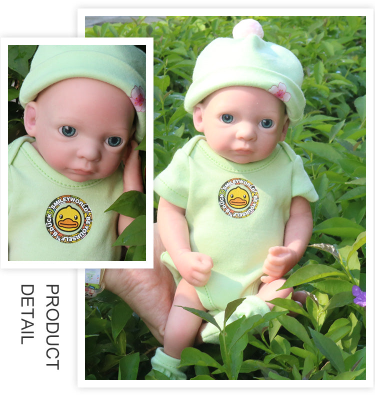 11inch 28CM Silicone Mini Reborn Doll Baby Doll Newborn Baby Photography  XC051-4-1