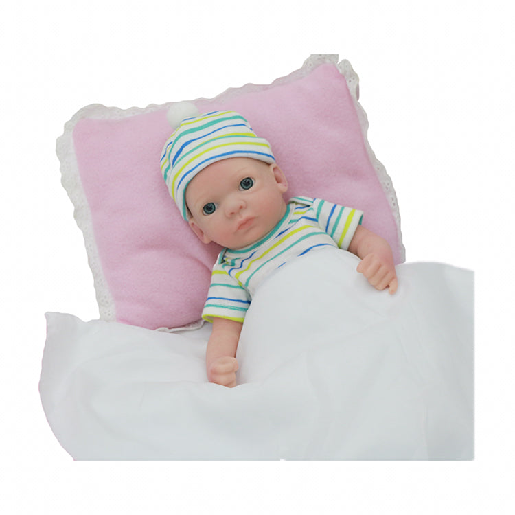 11inch 28CM Silicone Mini Reborn Doll Baby Doll Newborn Baby Photography  XC051-4