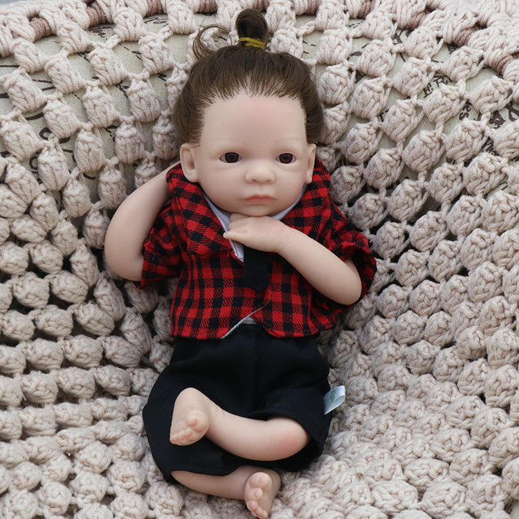 11inch 28CM Silicone Mini Reborn Doll Baby Doll Newborn Baby Photography  XC051-5
