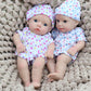 11inch 28CM Silicone Mini Reborn Doll Baby Doll Newborn Baby Photography  XC052-53
