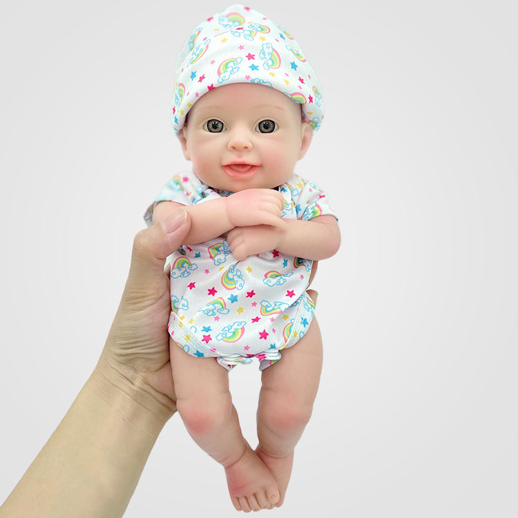 11inch 28CM Silicone Mini Reborn Doll Baby Doll Newborn Baby Photography  XC052