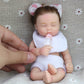 6inch 15cm 100% full solid silicone reborn baby doll  XC071-5