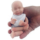 6inch 15cm 100% full solid silicone reborn baby doll  XC074