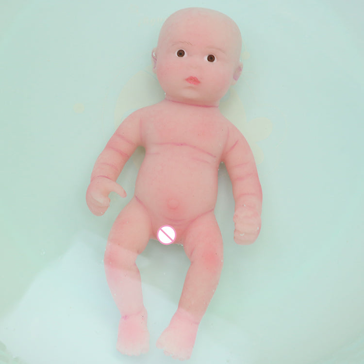 6inch 15cm 100% full solid silicone reborn baby doll  XC078-6