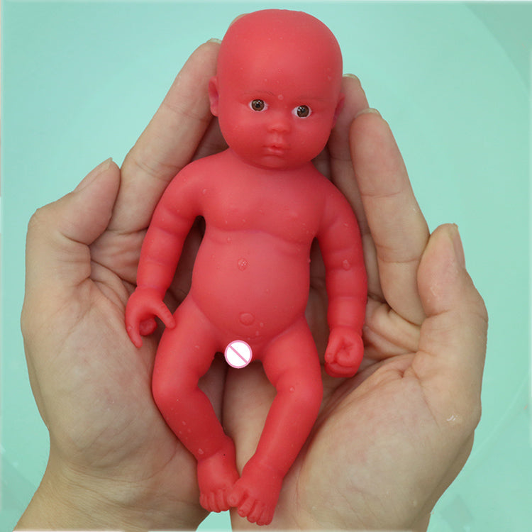 6inch 15cm 100% full solid silicone reborn baby doll  XC078-6