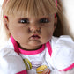 22inch 55cm Black Skin New Style Hand Planting Vinyl Reborn Doll Real Life African Soft Touch Baby Dolls for kid